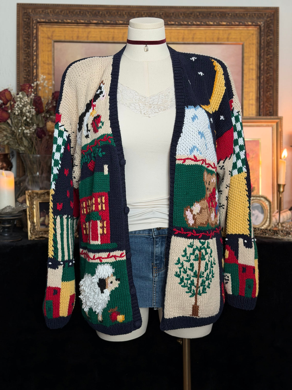 Alexandra Bartlett Patchwork Cardigan