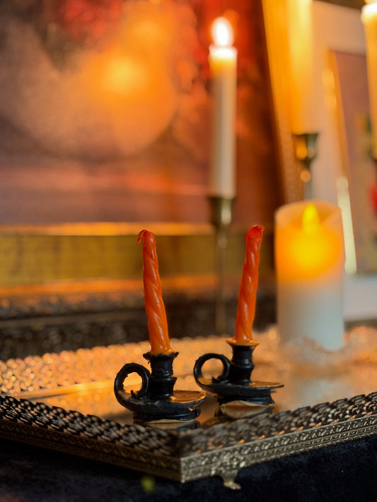 60s Chamberstick Candles