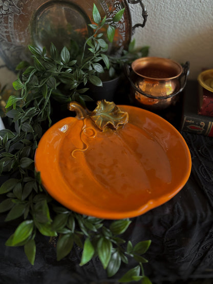 Pumpkin Plate