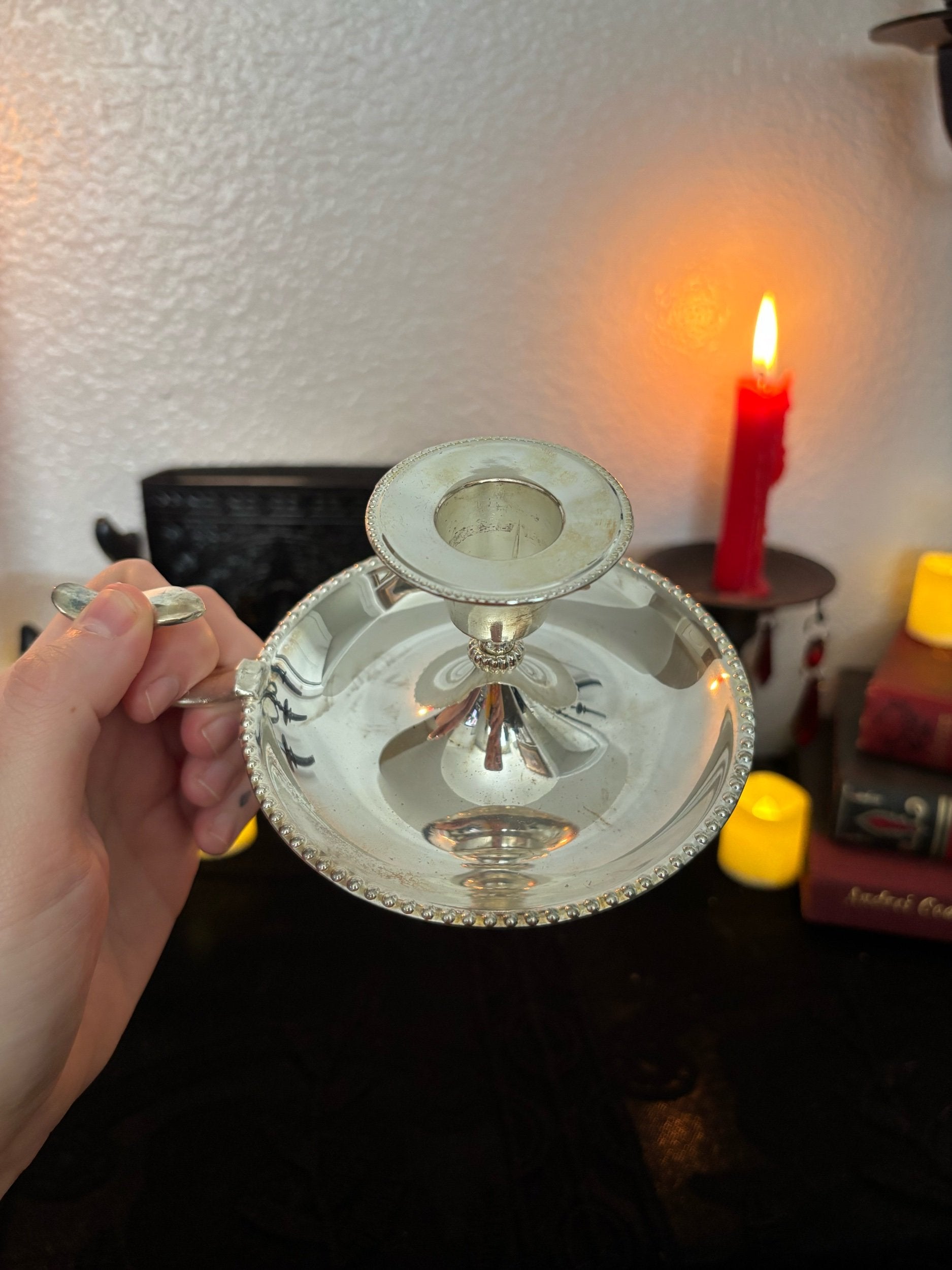 Silver Chamberstick