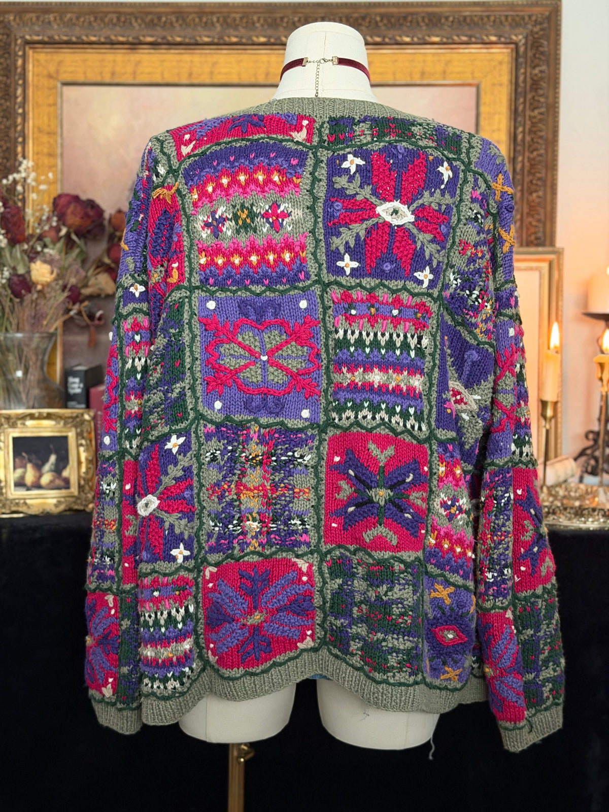 Northern Isles Patchwork Cardigan