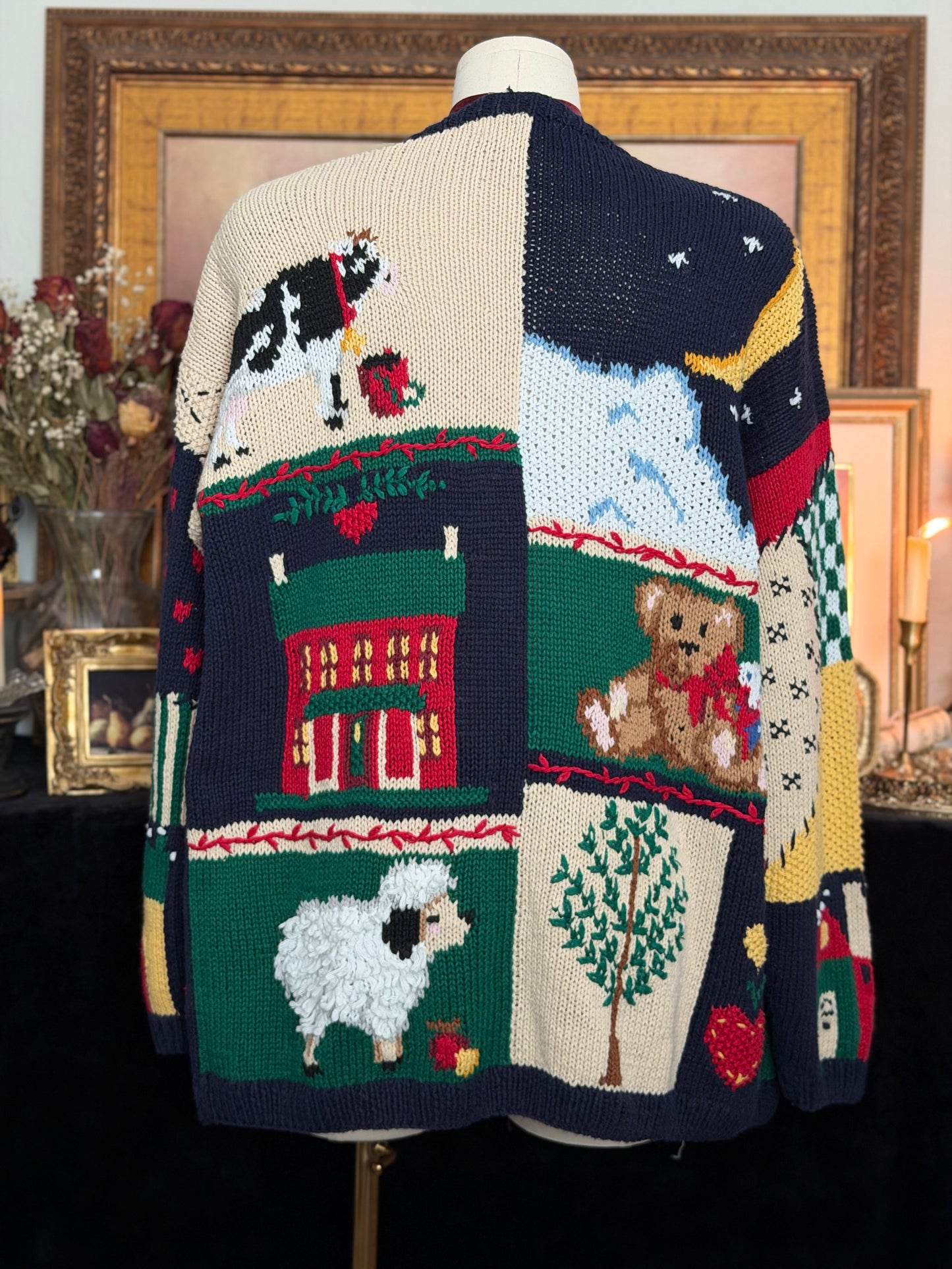 Alexandra Bartlett Patchwork Cardigan