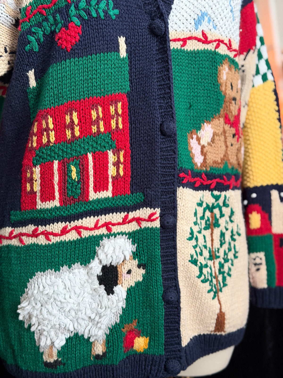Alexandra Bartlett Patchwork Cardigan