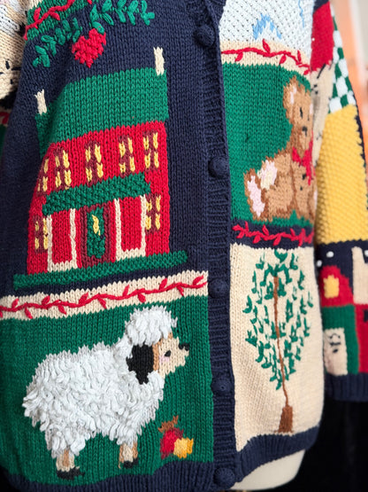 Alexandra Bartlett Patchwork Cardigan