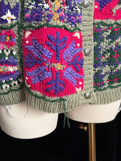 Northern Isles Patchwork Cardigan