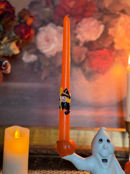 70s Flying Witch Candlesticks