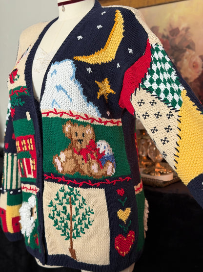 Alexandra Bartlett Patchwork Cardigan