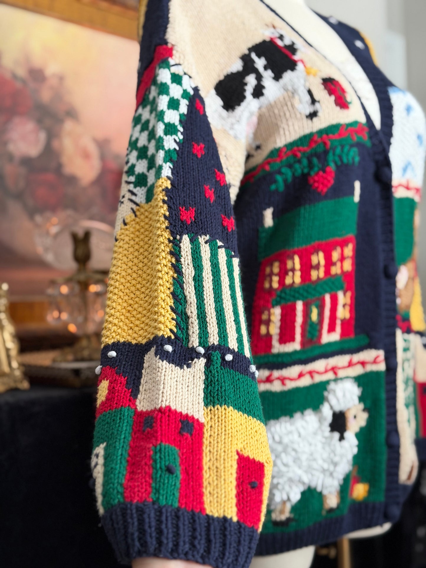 Alexandra Bartlett Patchwork Cardigan