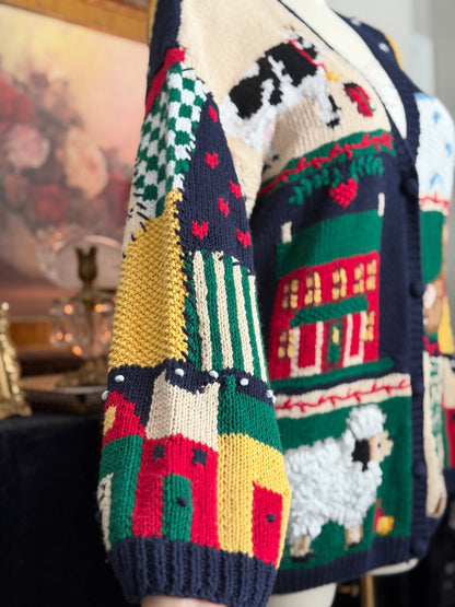 Alexandra Bartlett Patchwork Cardigan