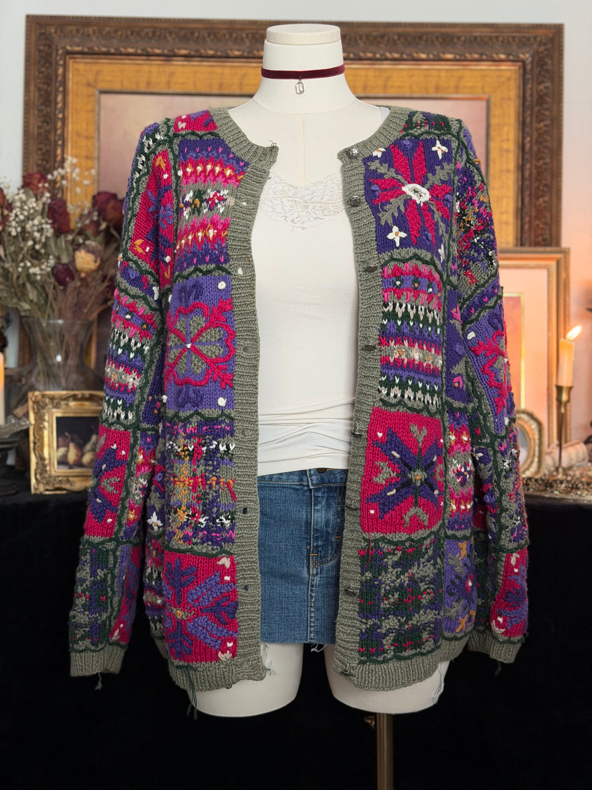 Northern Isles Patchwork Cardigan