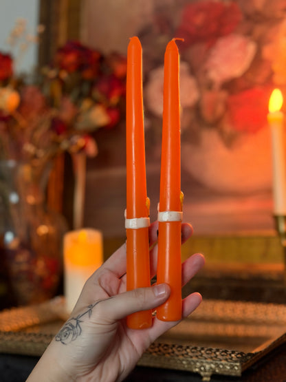 70s Flying Witch Candlesticks