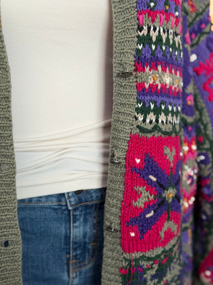 Northern Isles Patchwork Cardigan