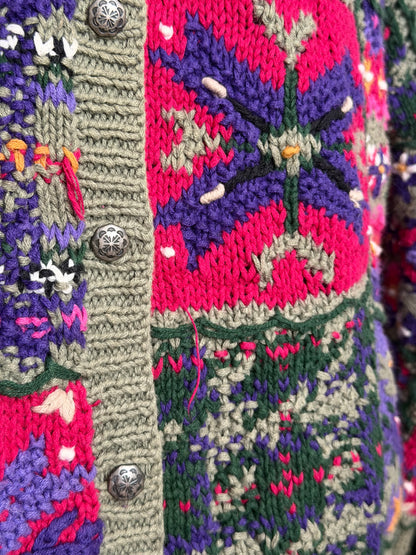 Northern Isles Patchwork Cardigan
