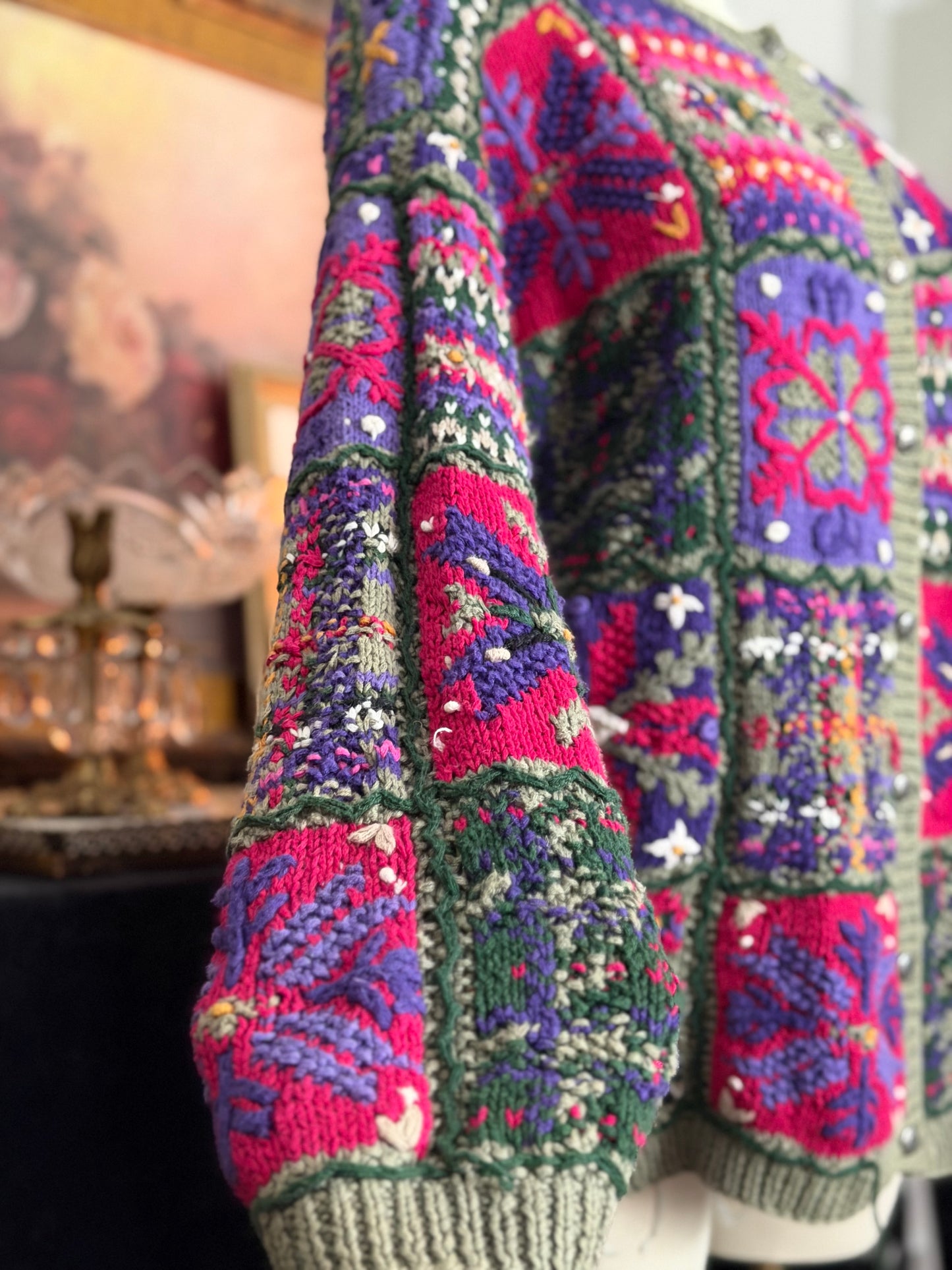Northern Isles Patchwork Cardigan