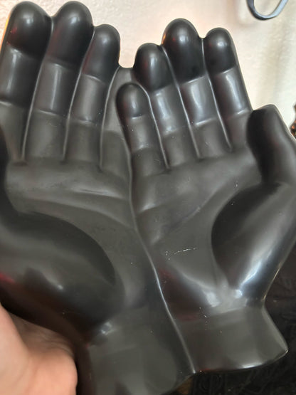 Hands Offering Dish