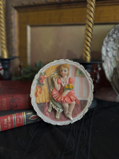 Ballerina Wall Plaque