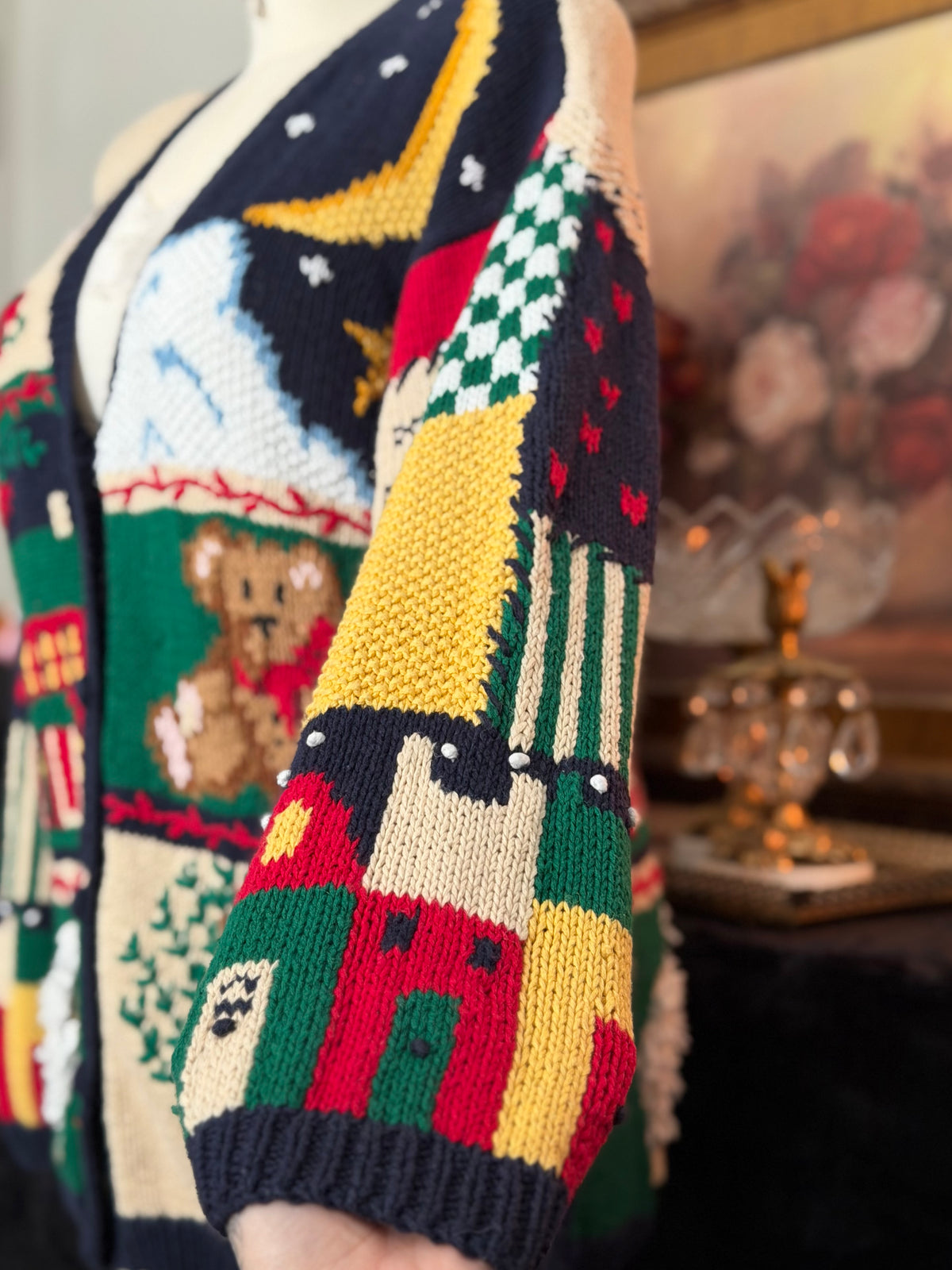 Alexandra Bartlett Patchwork Cardigan