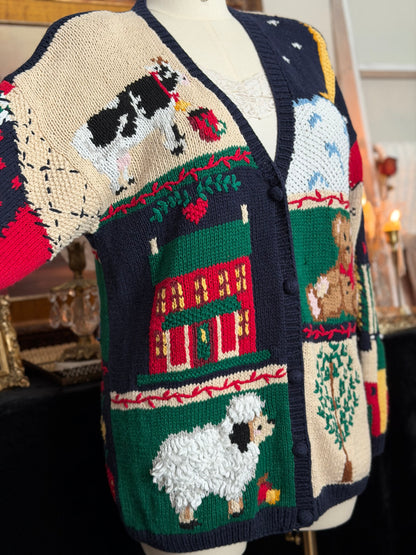 Alexandra Bartlett Patchwork Cardigan