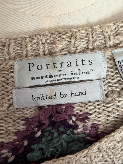 Northern Isles Floral Knit Sweater