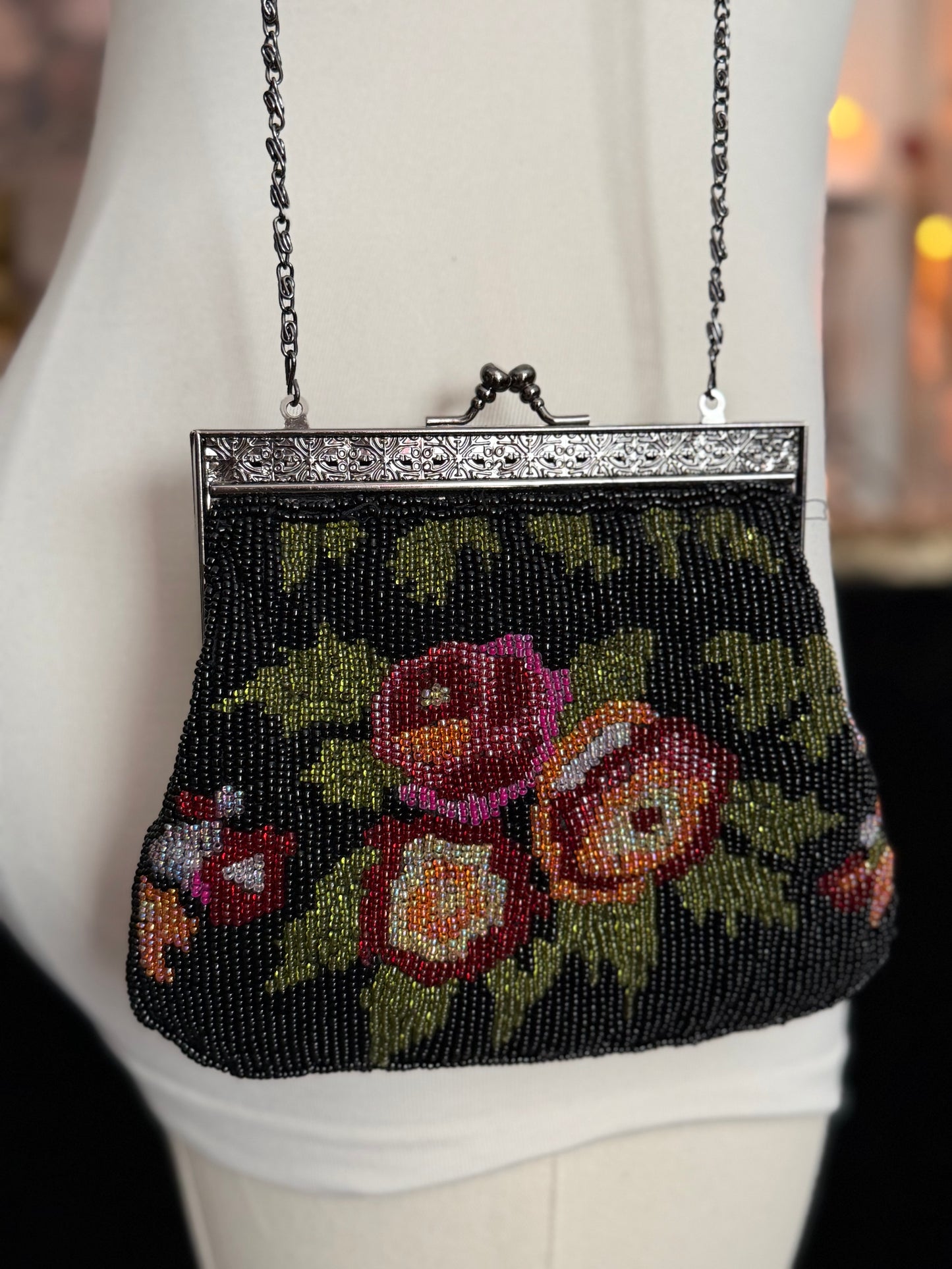 Jessica McClintock Beaded Handbag