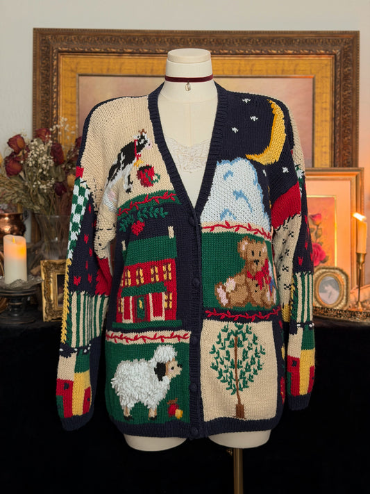 Alexandra Bartlett Patchwork Cardigan