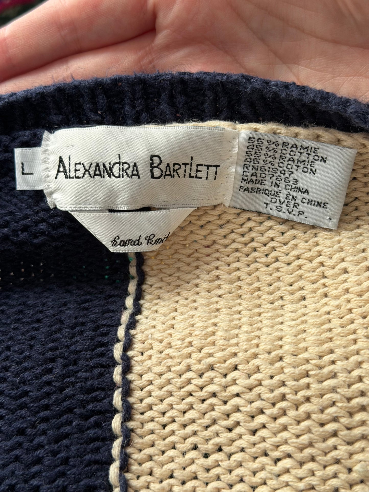 Alexandra Bartlett Patchwork Cardigan